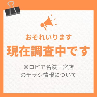 ロピア名鉄一宮店の最新チラシ